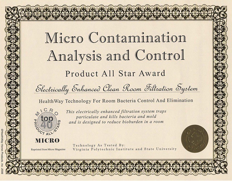 micro contamination analysis and control